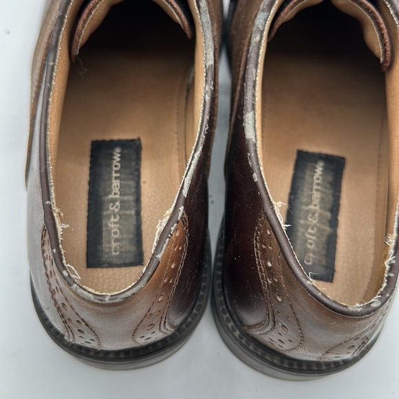 Croft & Barrow saddle brown leather Oxford shoes, size 10M main image 6